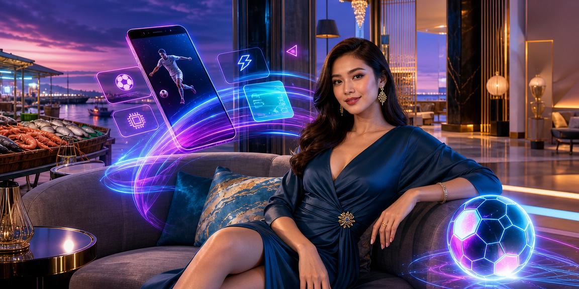 Paparan platform pertaruhan sukan Malaysia dengan perlindungan data pengguna yang kukuh dan antara muka selamat